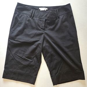 To the Max Women's Classic Black Bermudas